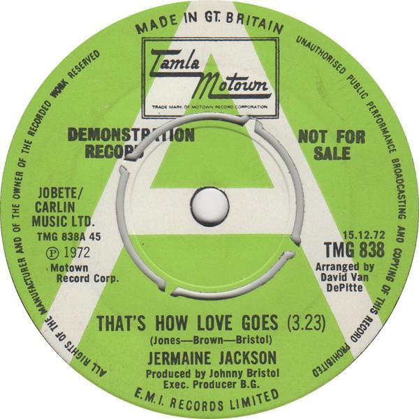 Jermaine Jackson - That's How Love Goes