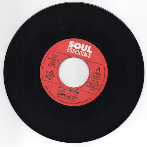 Jerry Butler - Moody Woman / Stop Steppin' On My Dreams