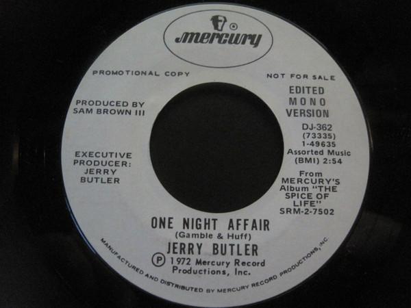 Jerry Butler - One Night Affair