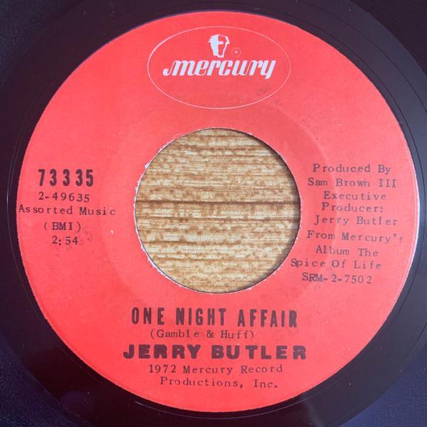 Jerry Butler - One Night Affair