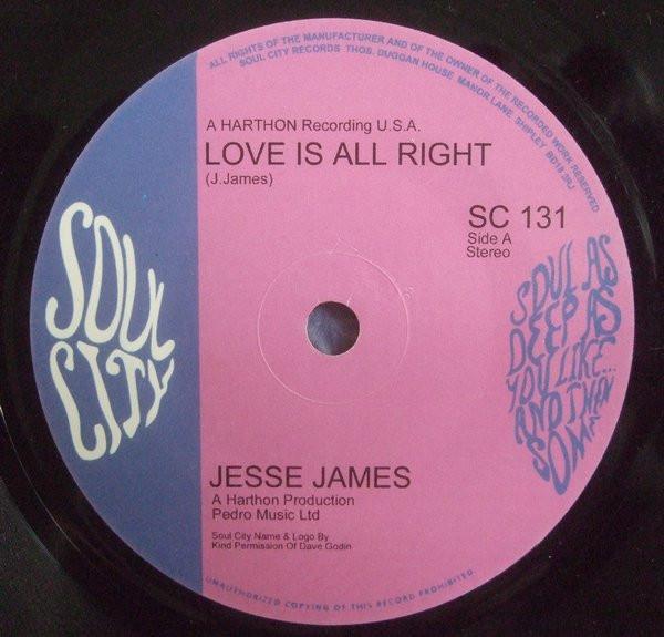 Jesse James (4) - Love Is All Right