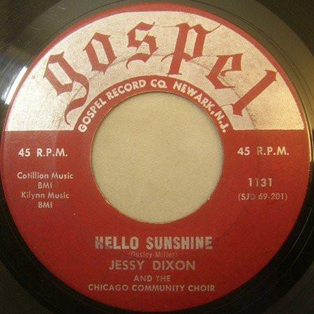 Jessy Dixon - Hello Sunshine