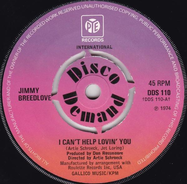 Jimmy Breedlove - I Can't Help Lovin' You