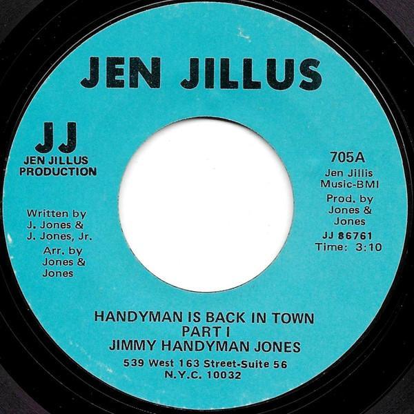 Jimmy Jones - Handyman Is Back In Town