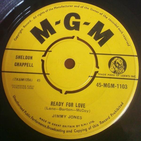 Jimmy Jones - Ready For Love