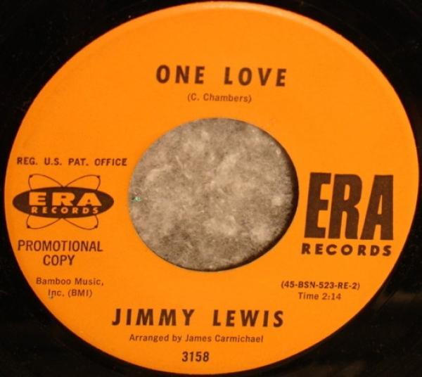 Jimmy Lewis - One Love / What Can I Do Now