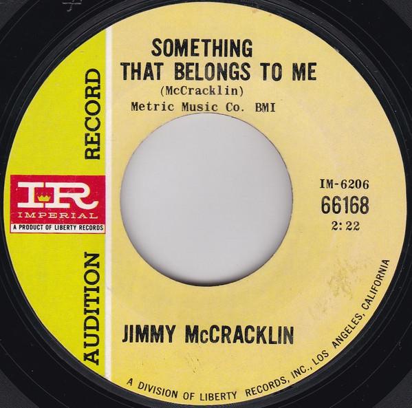 Jimmy McCracklin - Something That Belongs To Me