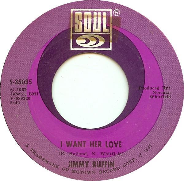Jimmy Ruffin - Don't You Miss Me A Little Bit Baby