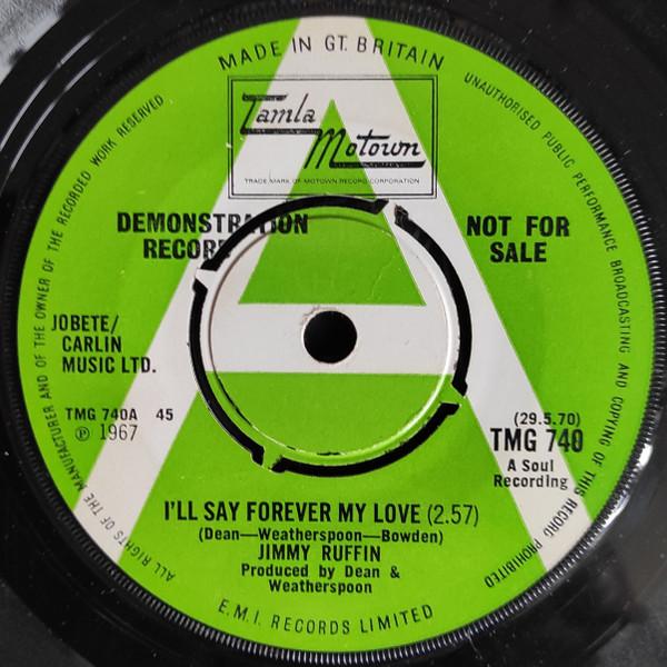 Jimmy Ruffin - I'll Say Forever My Love