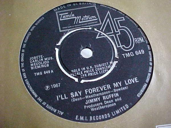 Jimmy Ruffin - I'll Say Forever My Love