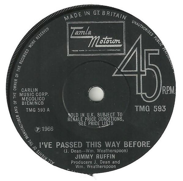 Jimmy Ruffin - I've Passed This Way Before