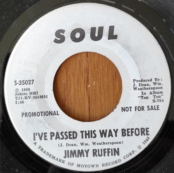 Jimmy Ruffin - I've Passed This Way Before