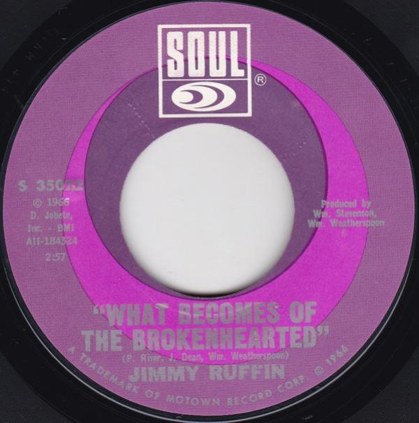 Jimmy Ruffin - What Becomes Of The Brokenhearted / Baby I've Got It