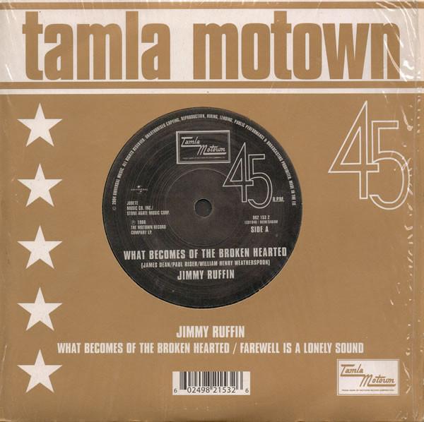 Jimmy Ruffin - What Becomes Of The Brokenhearted / Farewell Is A Lonely Sound
