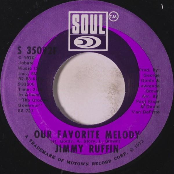 Jimmy Ruffin - You Gave Me Love / Our Favorite Melody