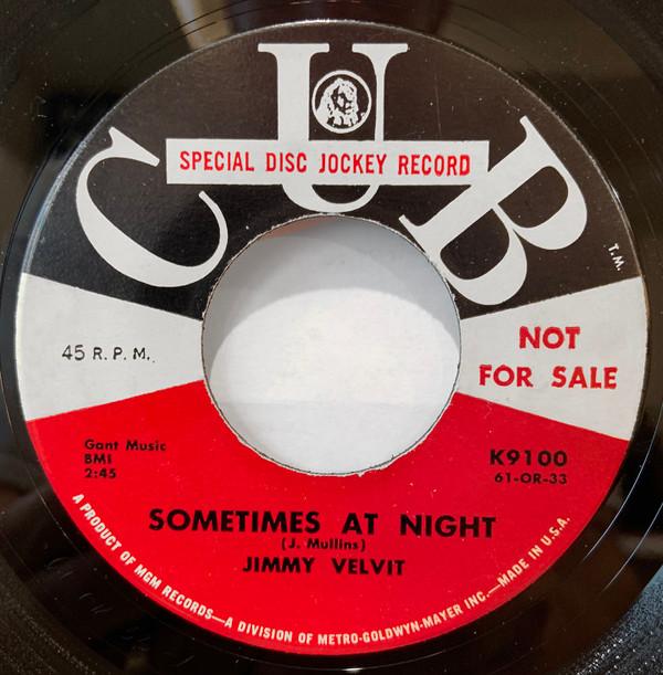 Jimmy Velvit - Sometimes At Night