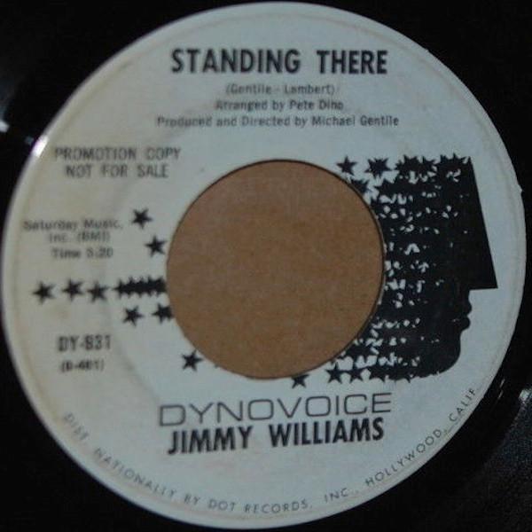 Jimmy Williams  - Standing There / Mushroom City