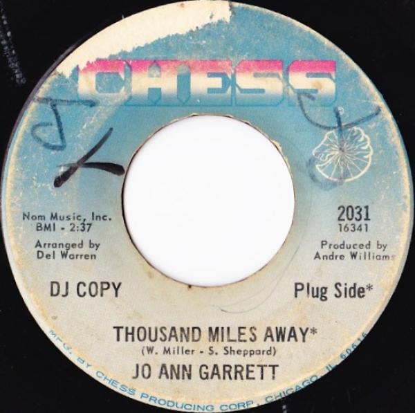 Jo Ann Garrett - Thousand Miles Away / Just Say When