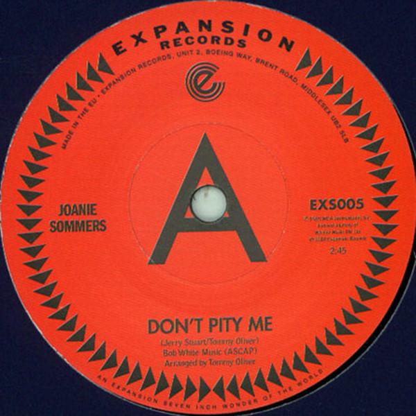 Joanie Sommers - Don't Pity Me / My Block