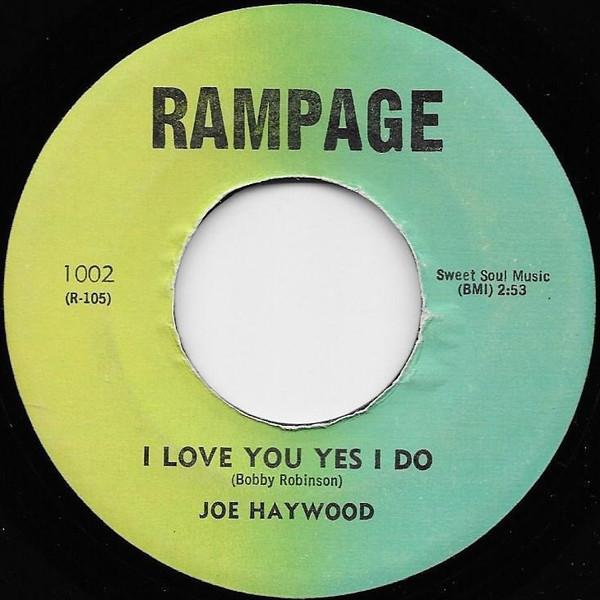 Joe Haywood - I Love You Yes I Do