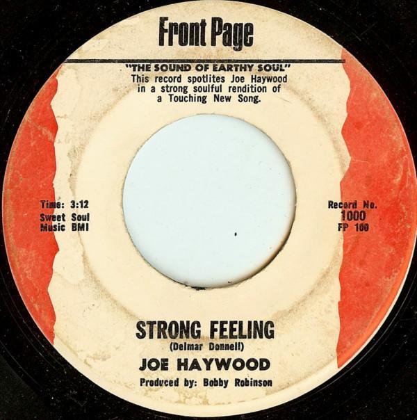 Joe Haywood - Strong Feeling / I'm Walkin
