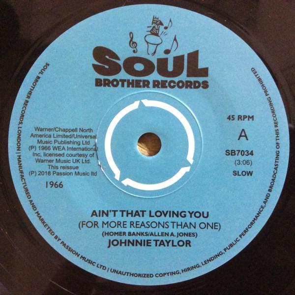 Johnnie Taylor - Ain't That Loving You (For More Reasons Than One)