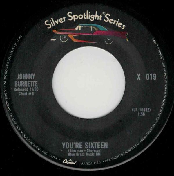 Johnny Burnette - You're Sixteen