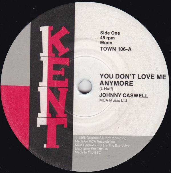 Johnny Caswell, The Steinways - You Don't Love Me Anymore / You've Been Leading me on