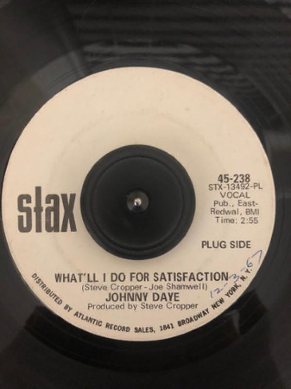 Johnny Daye - What'll I Do For Satisfaction