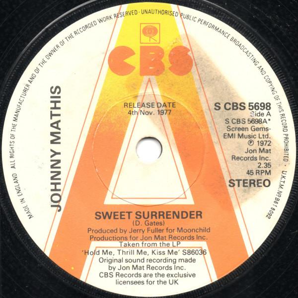 Johnny Mathis - Sweet Surrender