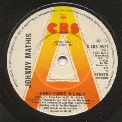 Johnny Mathis - Three Times A Lady