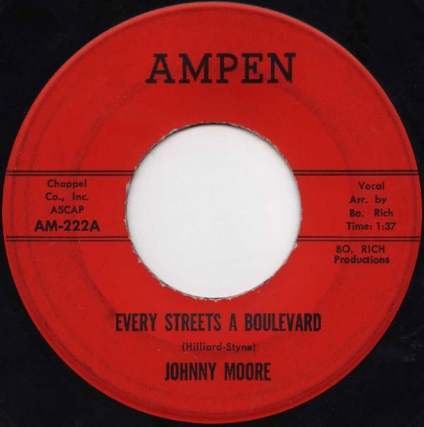 Johnny Moore  - Every Streets A Boulevard