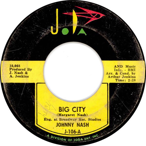 Johnny Nash - Big City / Somewhere