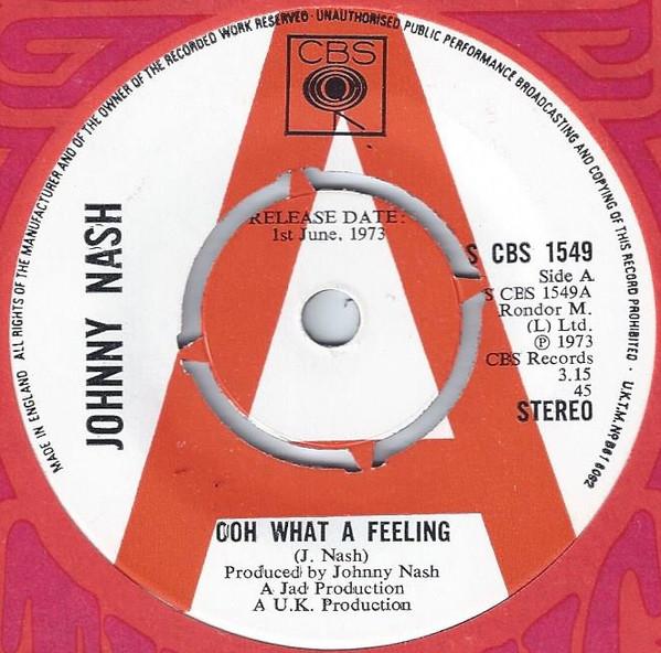 Johnny Nash - Ooh What A Feeling