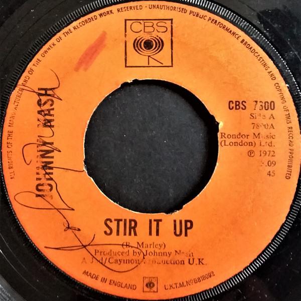 Johnny Nash - Stir It Up / Cream Puff