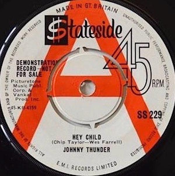 Johnny Thunder - Hey Child