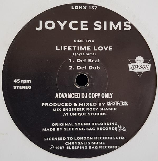 Joyce Sims - Lifetime Love