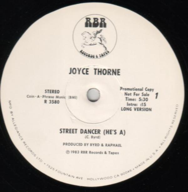 Joyce Thorne - Street Dancer (He's A)