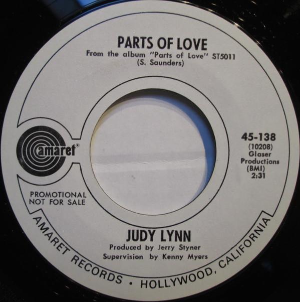 Judy Lynn - Parts Of Love / Just To Be Kind