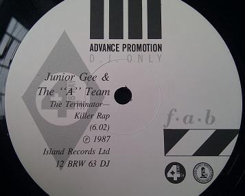 Junior Gee, The A Team - The Terminator