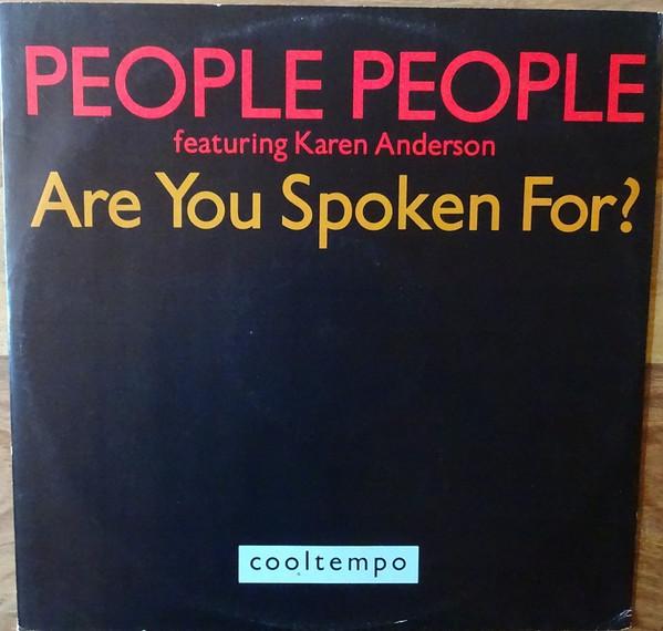 Karen Anderson, People People - Are You Spoken For?
