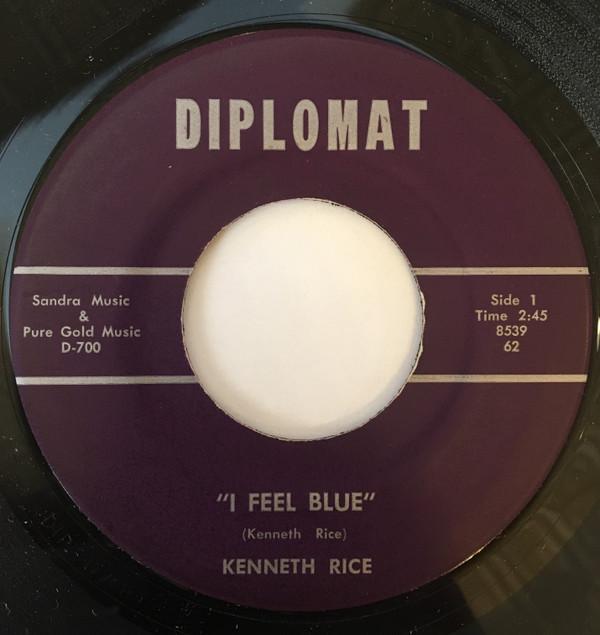 Kenneth Rice  - I Feel Blue / Carol