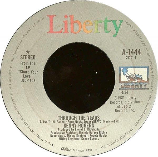 Kenny Rogers - Through The Years