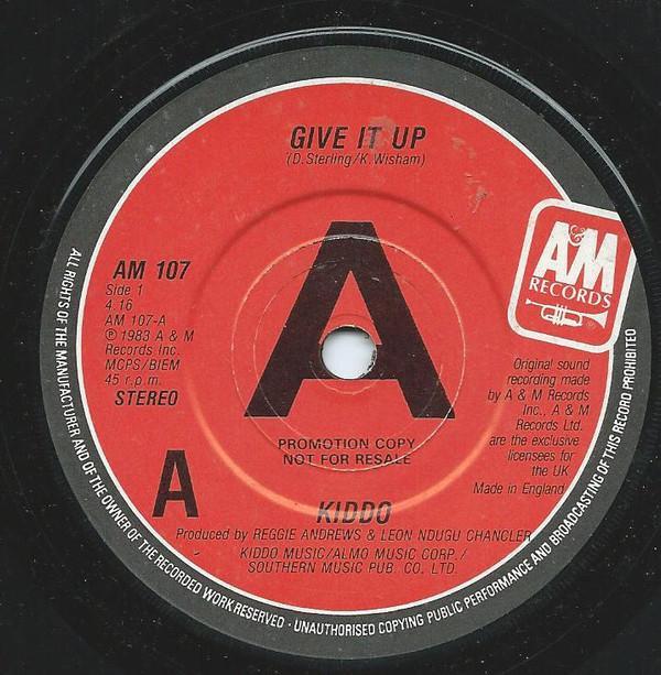 Kiddo (2) - Give It Up / Try My Loving (Gimme Just Enough)