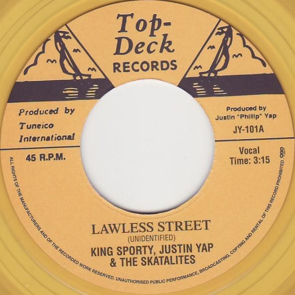 King Sporty, The Skatalites, Don Drummond, Justin Yap - Lawless Street / Chinatown