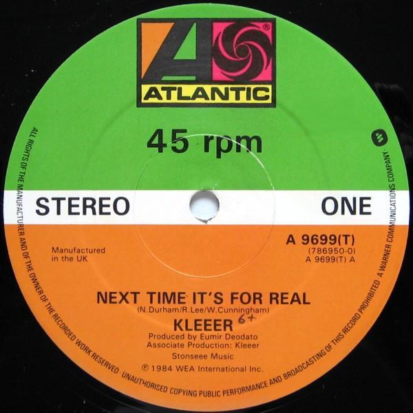 Kleeer - Next Time It's For Real