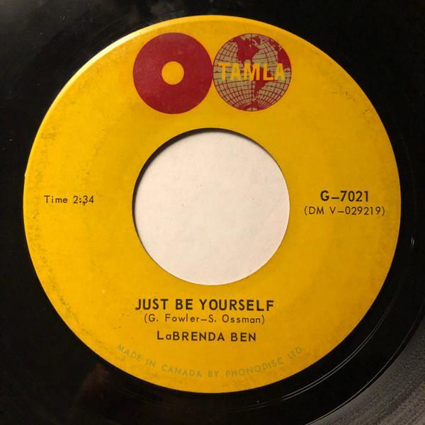 LaBrenda Ben - Just Be Yourself / I Can't Help It, I Gotta Dance