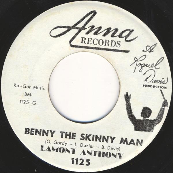 Lamont Anthony - Benny The Skinny Man / Let's Talk It Over