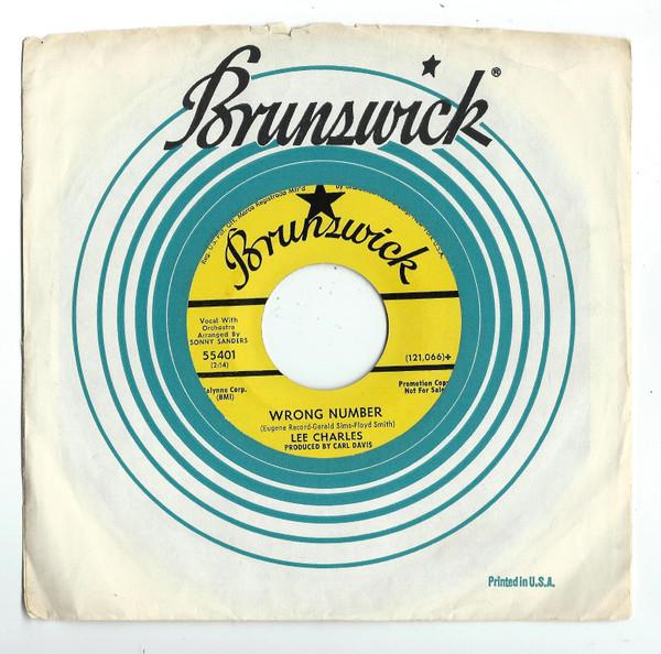 Lee Charles - I'll Never Ever Love Again / Wrong Number