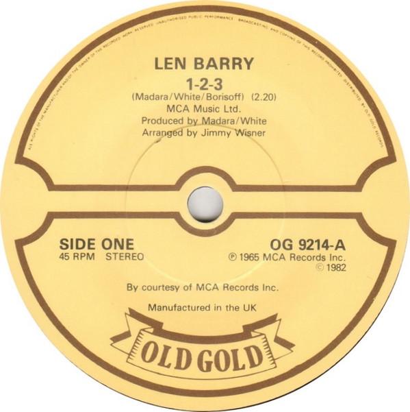 Len Barry - 1-2-3 / Like A Baby
